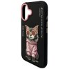 Etui Nimmy Glasses Cool Cat do iPhone 17 czarny